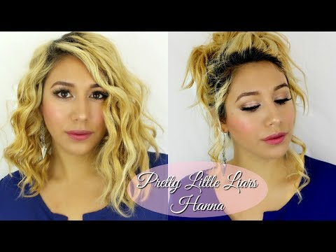 Hanna From Pretty Little Liars Hair Tutorial Youtube