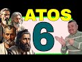 ATOS CAPÍTULO 6: Sete homens são escolhidos para servir #Jesus #Deus #biblia #evangelho #salvação
