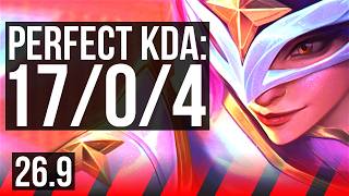 QUINN vs XIN ZHAO (TOP) | Perfect KDA: 17/0/4 | KR Master | 26.9