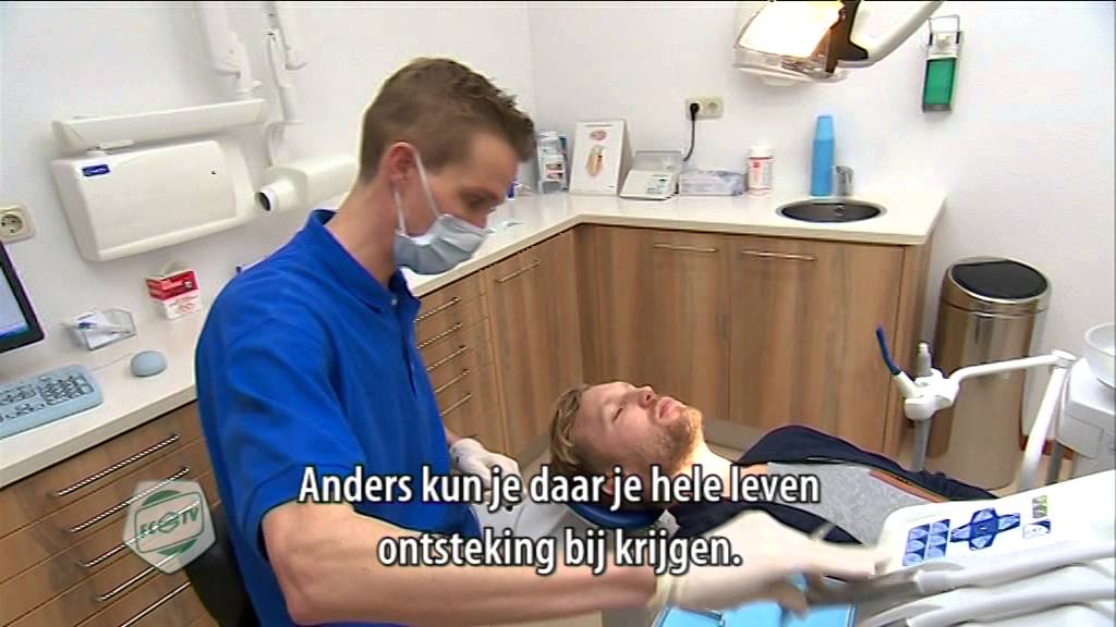 Rasmus Lindgren bezoekt tandarts FC Groningen, deel 1