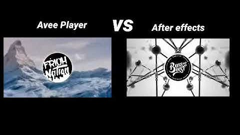 Avee Player Vs After Effects Spectrun battle
