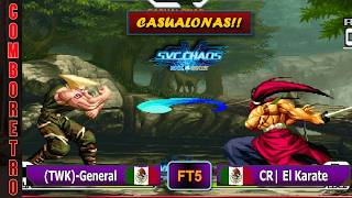[Casualonas en la SVC Chaos FT5] General Zod vs CR| El Karate #svc_chaos