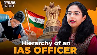 What is The Hierarchy in Indian Administrative Services (IAS) ias iashierarchy iasmotivation