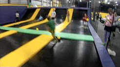 Tour of Portland, Maine's Get Air trampoline park