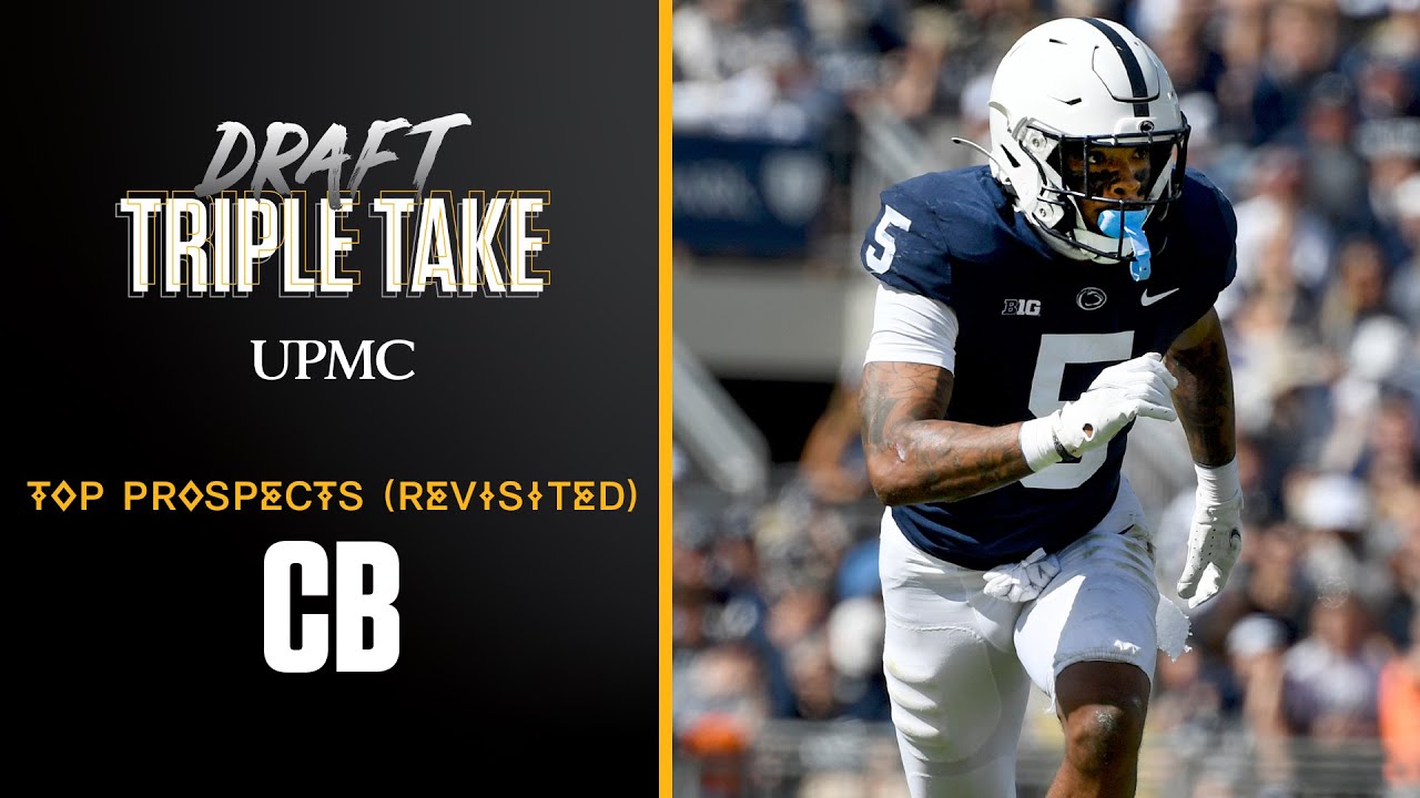 2022 NFL Draft Triple Take Cornerbacks (Revisited) Pittsburgh Steelers YouTube