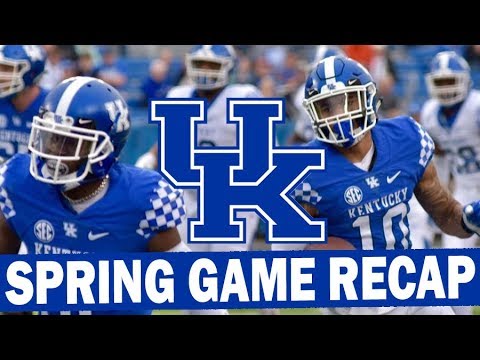 Kentucky Spring Football Game Recap 2019
