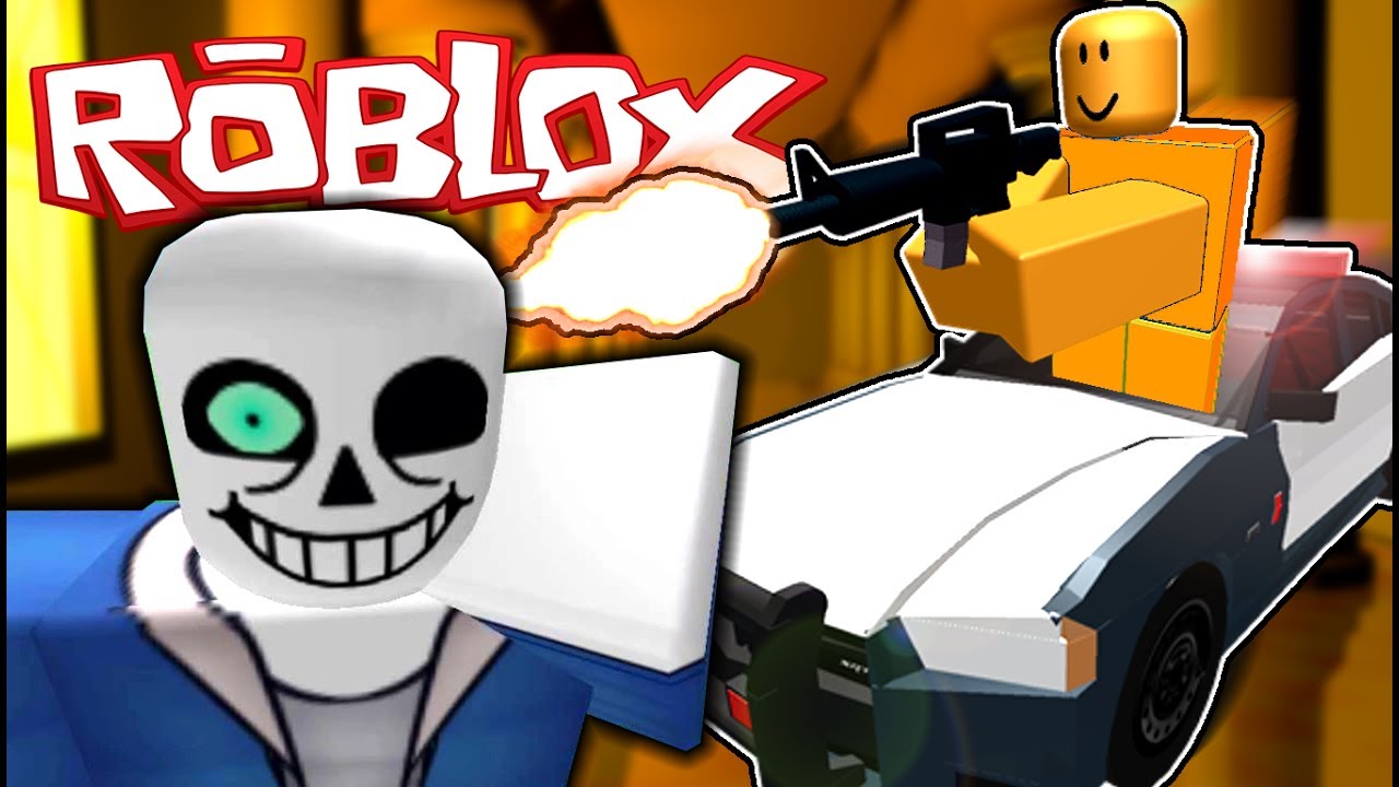 SANS BATTLE + PRISON BREAK FUNNY MOMENTS | My First Time Playing Roblox..... - 