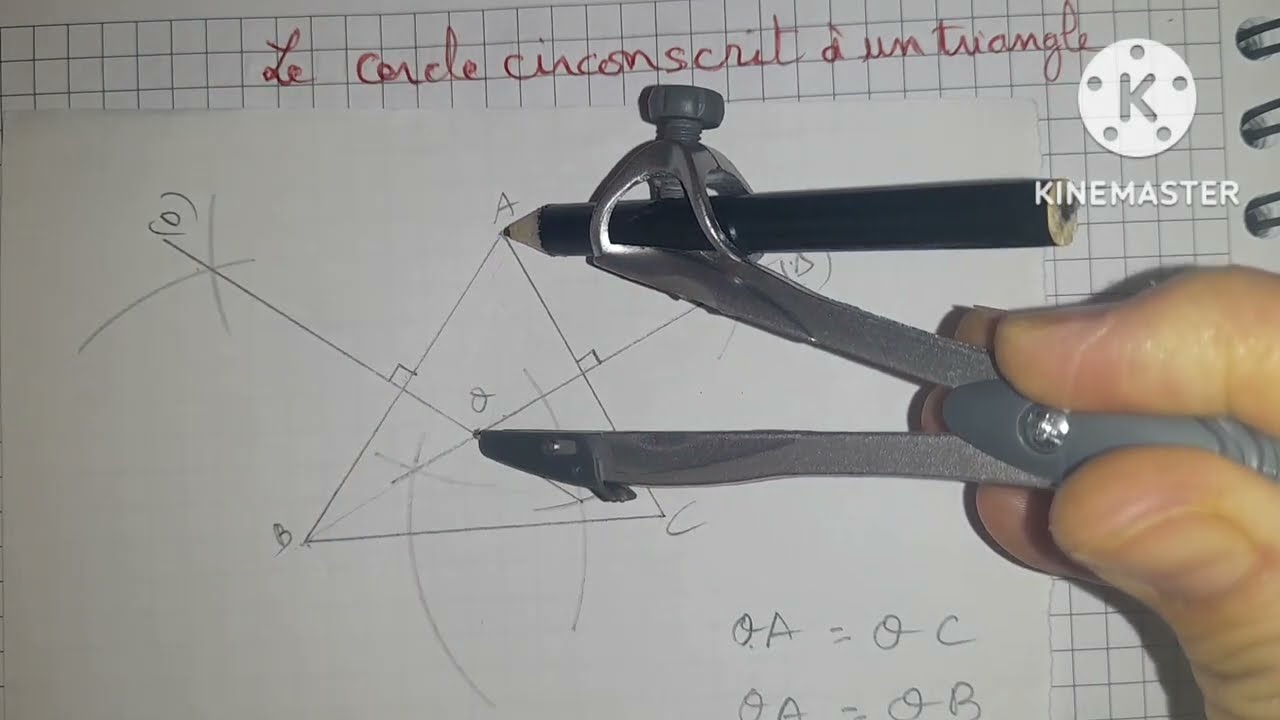 le cercle circonscrit à un triangle 1AC : الاولى اعدادي