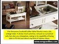 Southern Enterprises Panorama Cocktail Table Off White Finish Coffee Table Review