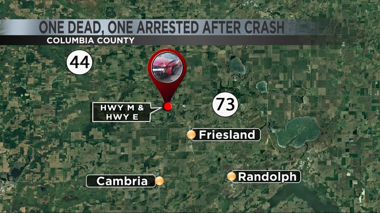 One person dead, another arrested after Columbia County crash - YouTube
