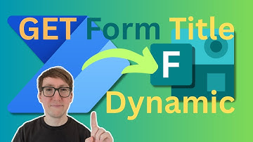Power Automate - Get Form Title!