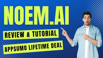 Noem Ai Review & AppSumo Lifetime Deal - How To Use Noem Ai