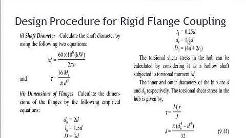 Rigid flange coupling