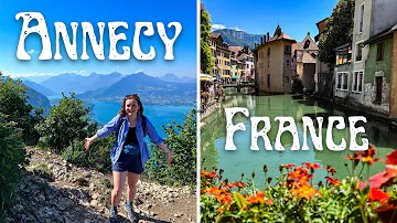 Solo Trip to Annecy, France - Swimming, Hiking, and Cycling in the Alps