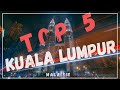 Top 5 kuala lumpur malaisie  5 choses  visiter absolument 