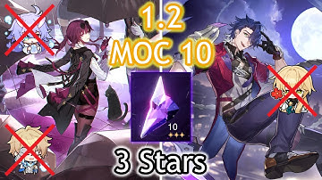 [Honkai: Star Rail] 1.2 Memory of Chaos 10 - Phrase 3 (3 Stars), 1st time 30 Stars on MOC