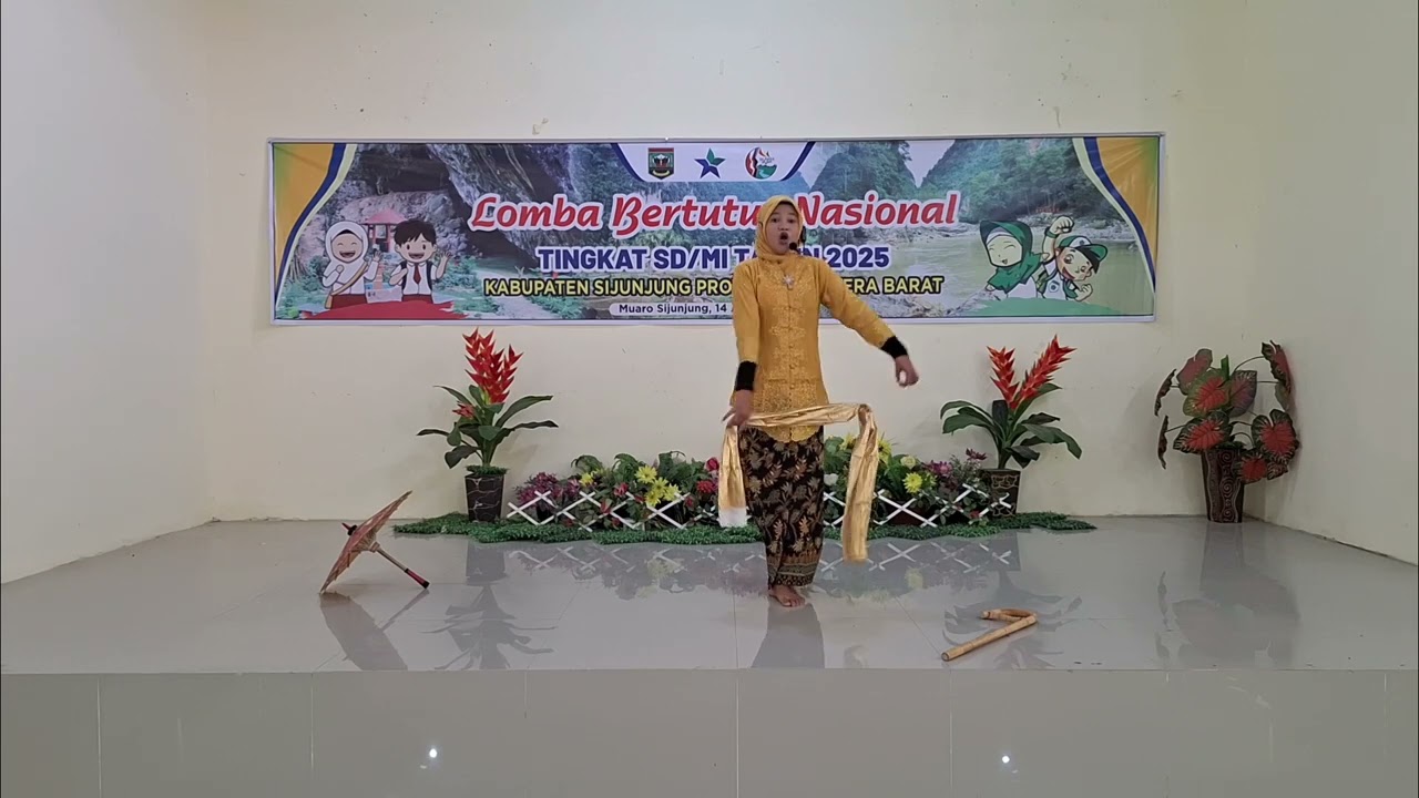 LOMBA BERTUTUR NASIONAL | Tingkat SD/MI Tahun 2025 | Kabupaten Sijunjung Provinsi Sumatera Barat