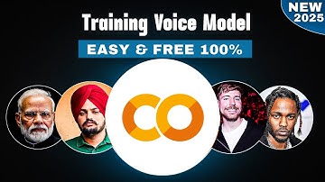Easiest Way to Train a Custom Voice Model in 2025 🎙️ RVC v2 AI