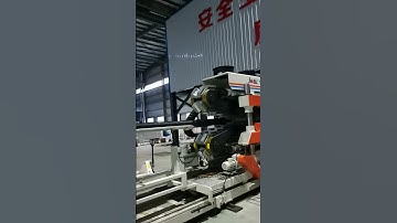 #JWELL vertical type corrugated pipe machine