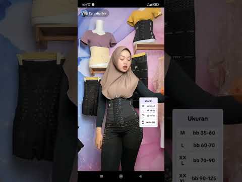 jilbab tiktok live jualan