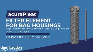 Installation of acuraPleat Filter Element in BFOS Housing Unit