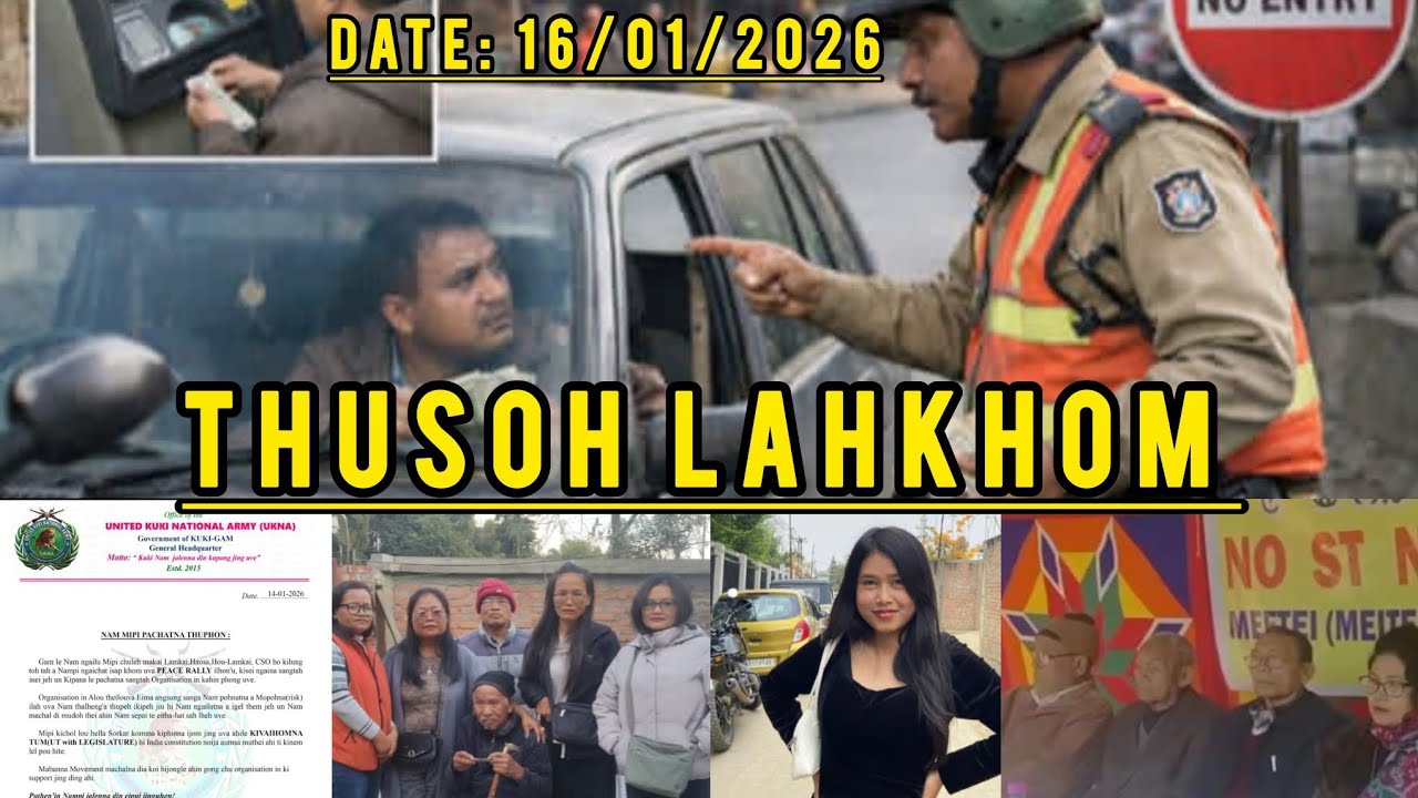 THUSOH LAHKHOM Date 16 January 2026