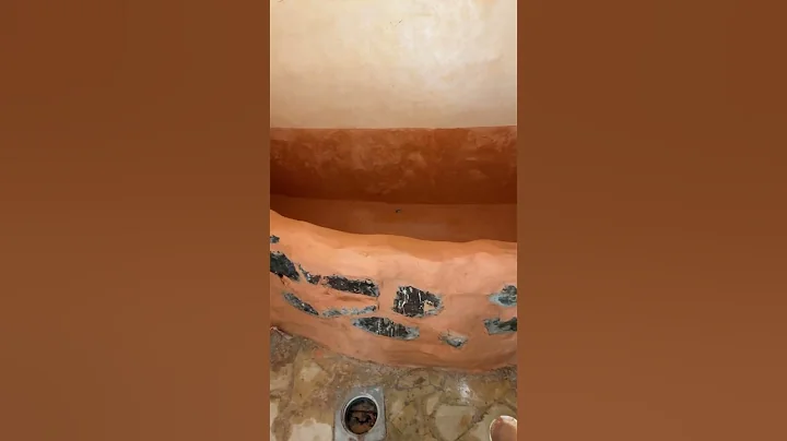 Tadelakt bathtub #limestone #tadelakt  #bathtub #cement #building #pario #diy #rocks #naturalstone
