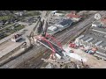 Köthen 17.04.21 - neue Brücke wird errichtet