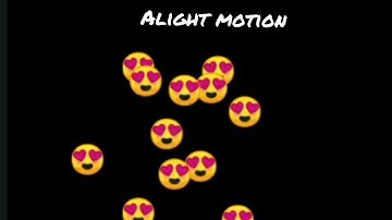 ALIGHT MOTION || FLOATING EMOJI TUTORIAL