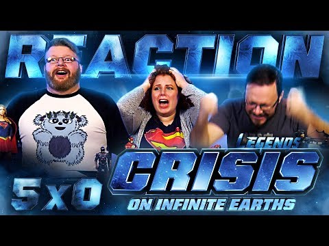 Legends of Tomorrow 5x0 REACTION!! "Crisis on Infinite Earths: Part Five"