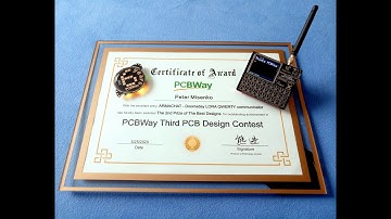 2nd prize in PCBWay 3rd PCB Design Contest