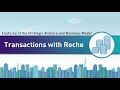 Features of the strategic alliance and business model transactions with roche