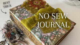 No sew Junk journal Tutorial from scratch | start to finish for beginners!