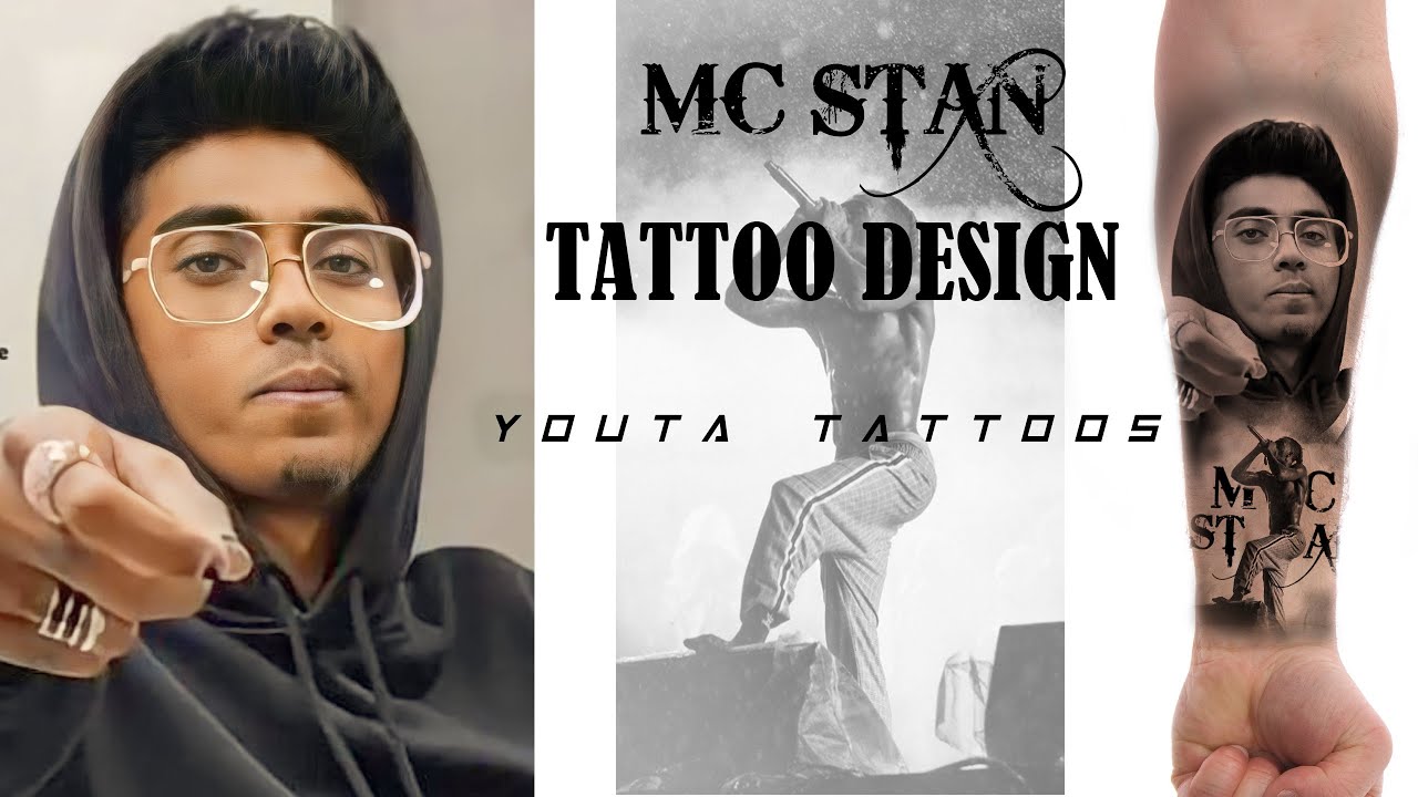 Mc Stan TATTOO DESIGN /BY YOUTA TATTOOS /basti ka hasti song