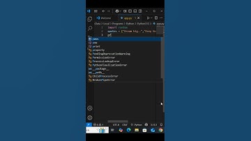 Random Quotes Generator || Python #shorts
