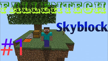 Fallentech Skyblock #1 | Minecraft | fallentech | Skyblock | Babegameryt