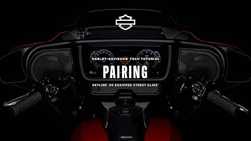 How to Pair Your Mobile Phone using Skyline OS | 2024 Harley-Davidson Street Glide