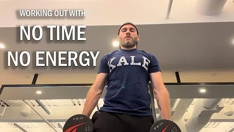 How to work out with NO time & NO energy // Work L...