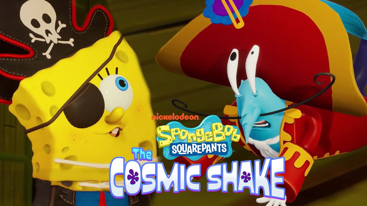 ADMIRAL PRAWN BOSS FIGHT - SpongeBob SquarePants The Cosmic Shake (4K ...
