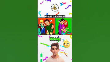 Who is the killer? #riddles #quiztime #riddleoftheday #quiz #riddleswithanswers #trending