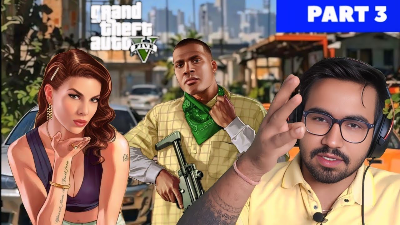 Franklin And Lamar Kidnapped The Biggest Mafia! (GTA 5 GAMEPLAY PART 3 Hindi) 