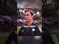 No Crime No ID! Florida Deputy Retreats  #crime #cops
