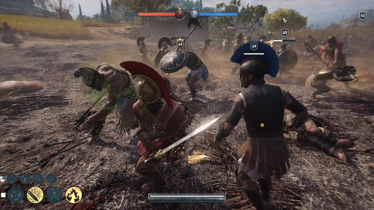 AC Odyssey - The Conqueror Conquest Battle - Hard