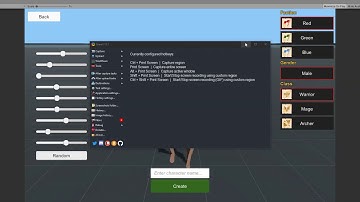 MMORPG Kit Character Creator Preview