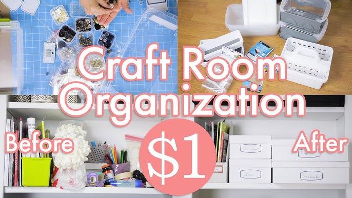 The 25 Most Practical Tips For Organizing Your Craft Room - The Crafty Blog  Stalker