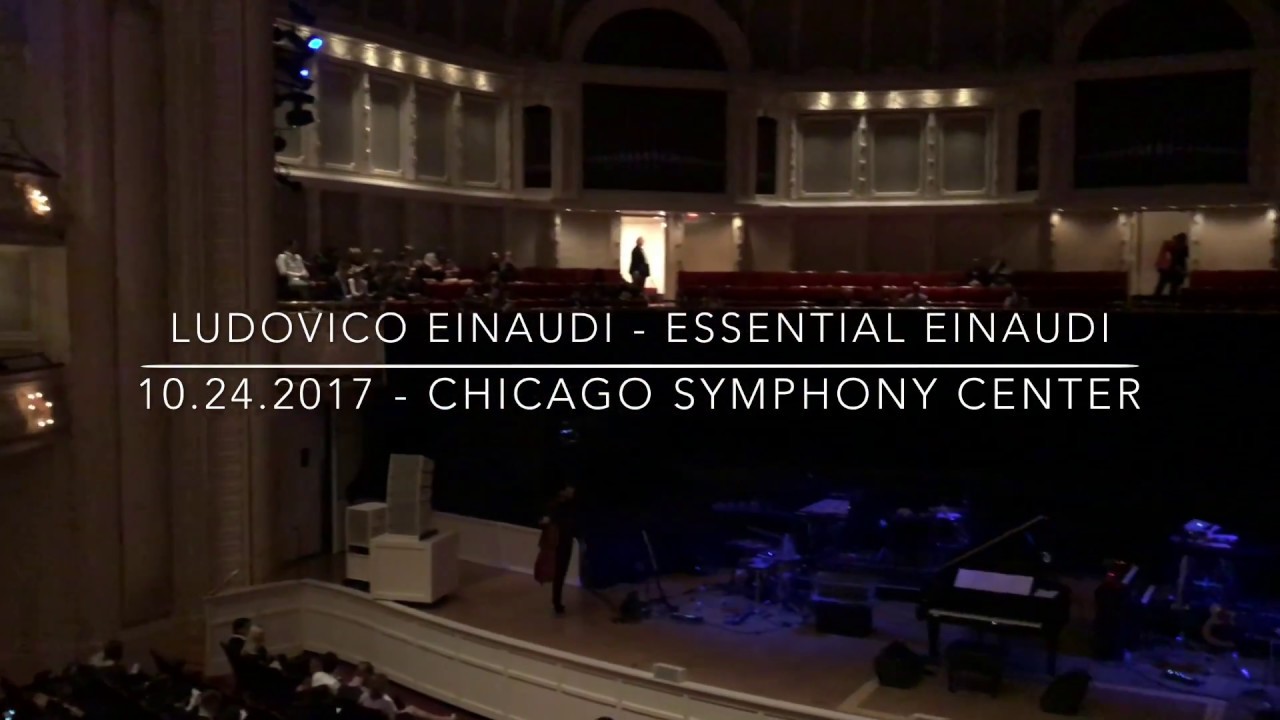 ludovico einaudi tour chicago