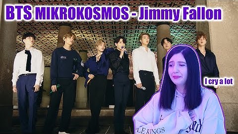 BTS Mikrokosmos - Jimmy Fallon show REACTION (i cried)