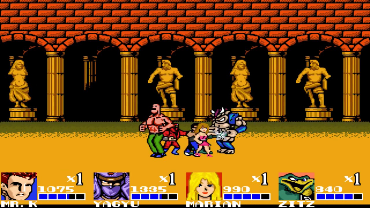 Double Dragon IV Infinity - 4 players - Openbor 