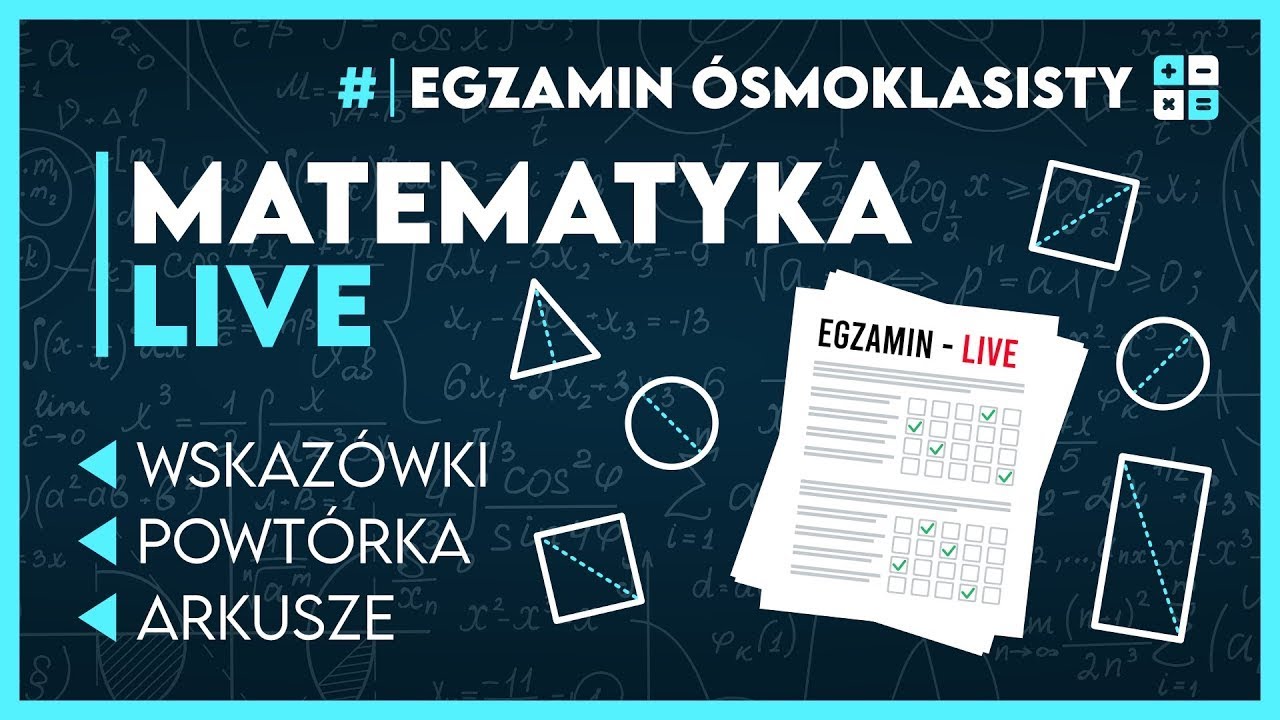 Notatki Do Egzaminu ósmoklasisty Matematyka