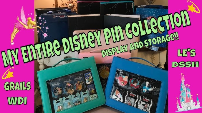 how do you use the pin collection book?